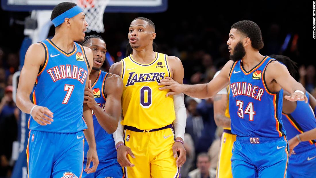 5 Things: Lakers collapse against Thunder then lose composure